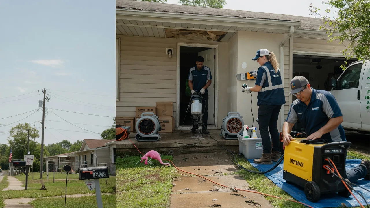Storm Damage Water Removal in Bordentown, NJ near me